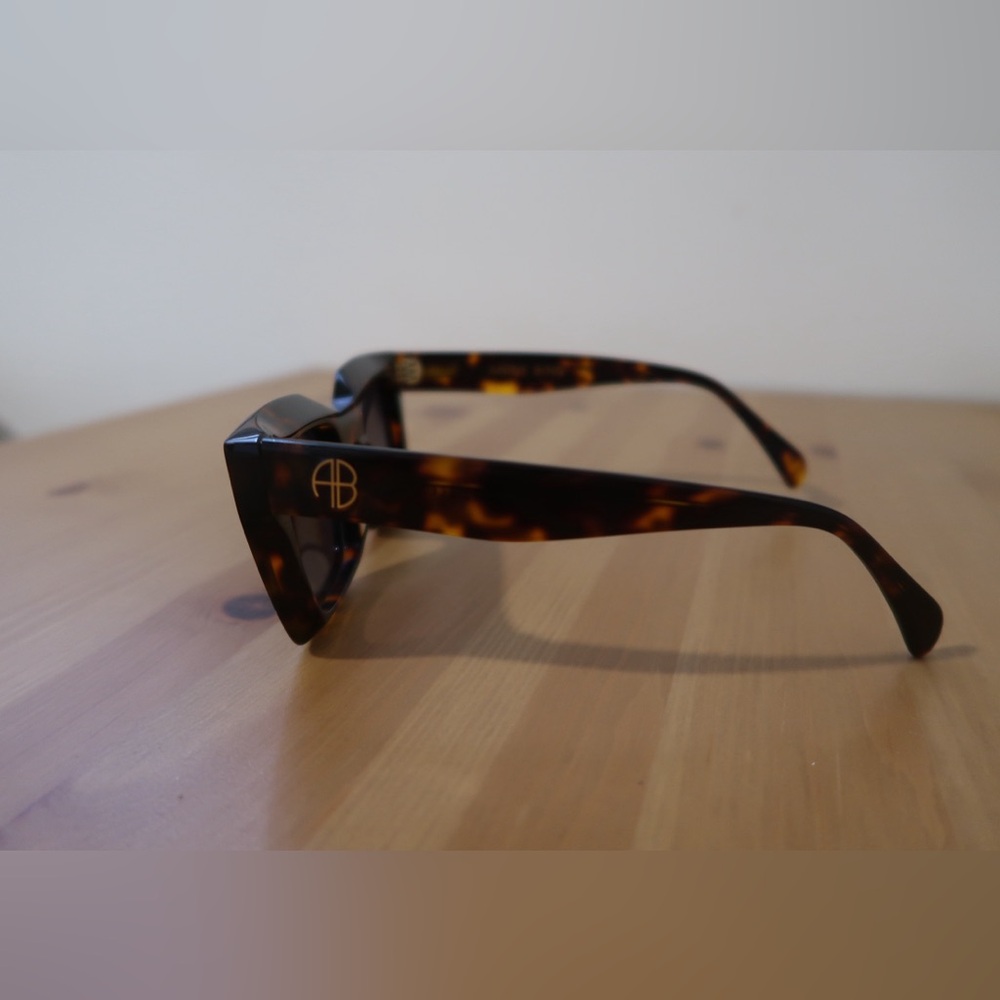 Anine Bing Indio Sunglasses - Dark Tortoise 🤎 - Picture 4 of 14